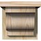 Ekena Millwork Newport Rough Sawn Corbel w/Backplate, Douglas Fir, 8"W x 8"D x 8"H COR08X08X08NEW01RDF - alternate 4